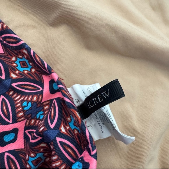 J. Crew O Ring Circle Side Cutout Waist One Piece Swimsuit size 10 - Picture 7 of 8